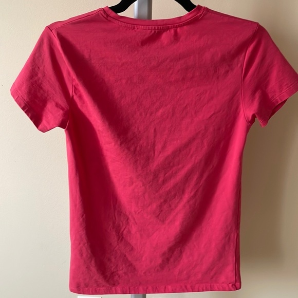 Roberto Cavalli red hot pink t shirt, size XS - Picture 5 of 7